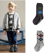 baby boys cotton socks kids high knee socks anti slip socks J4U66