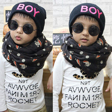 baby girl boy boy skull hat warm beanie caps woolen ski hats J4U66