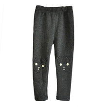 Toddler Child Cozy Animal Printed Leggings Girls Pants Baby Fleece Trousers PY5 J4U66