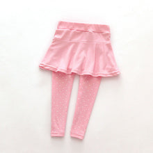 girls culottes render pants kids child fall leggings trousers skirt 1~7 years J4U66