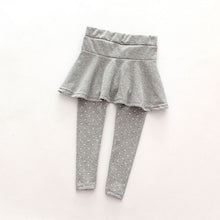 girls culottes render pants kids child fall leggings trousers skirt 1~7 years J4U66