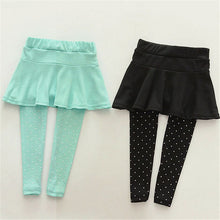 girls culottes render pants kids child fall leggings trousers skirt 1~7 years J4U66