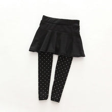 girls culottes render pants kids child fall leggings trousers skirt 1~7 years J4U66