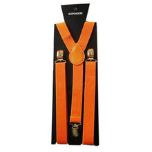 kids boys girls clip on suspenders elastic adjustable braces J4U66