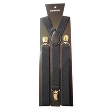 kids boys girls clip on suspenders elastic adjustable braces J4U66