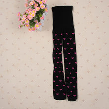 Toddler Kids Girls Love Heart Leggings Pants Trousers Pantyhose Full Foot Stocking 7 Colors J4U66