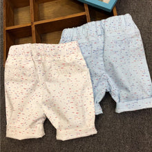 Toddlers Boys Bottoms Casual Shorts Rope Tie Pants Polka Dots Trousers 2-6T J4U66
