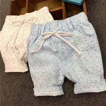 Toddlers Boys Bottoms Casual Shorts Rope Tie Pants Polka Dots Trousers 2-6T J4U66