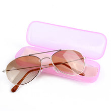 Toddlers Kids Boys Gilrs Unisex Sunglasses with Box Retro Metal Frame Eyewear Goggles Sun Glasses Lunette De Soleil J4U66