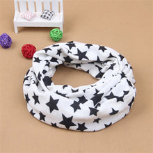 kids girls boys snood scarf stars decor scarves baby neckerchief 4 colors J4U66