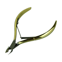 Toe Cuticle Dead Skin Nail Nippers Scissor Manicure Pedicure Stainless Steel Cobalt Nail Care Tool Gold  J4U66