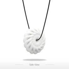 3d printed snowflake jewelry unique model art original design unique model artwork white choker necklace women men kolye J4U66