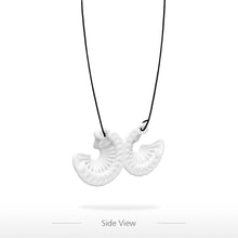 3d printed wings jewelry original design unique model girls boys hanging punk style necklace bff bijoux J4U66