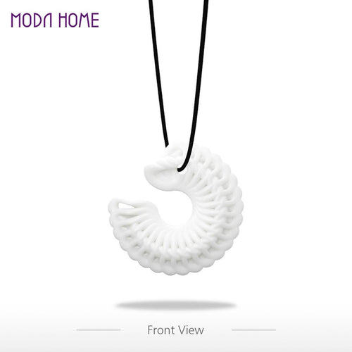bend pendant 3d printed jewelry original design unique model home decoration harajuku necklace J4U66