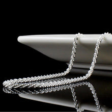 Trendy Silver Plated Hemp Rope Chain Bracelet Anklet Women Jewelry 21CM Silver Foot Jewelry For Women J4U66