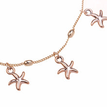 Trendy Women Starfish Anklet Foot Chain Sea Star Ankle Barefoot Beach Bracelet J4U66