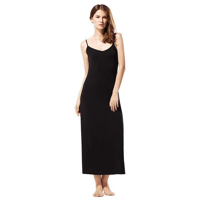 Trendy Sleeveless Slim Long Maxi Dress Casual Beach Dress Sundress J4U66