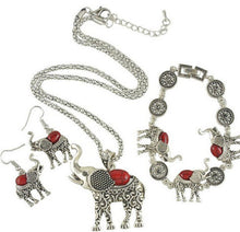 Turquoise Elephant Shape Elegant Necklace/ Bracelet /Earrings Mix Options J4U66