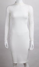 Turtleneck Long Sleeve Lace Party Dresidi Sexy Club Bandage Bodycon Dress Elastic Work Pencil Dresses J4U66