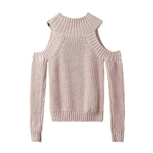 Turtleneck off shoulder knitted sweater women tricot pullover jumpers Pull femal oversized capes J4U66
