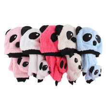 Unisex 1-3Y Baby Girls Boys Hats Neckerchief+Beanie Hat and Scarf Set Cartoon Panda Cap New J4U66