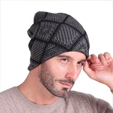 Unisex Warm Beanies Hats for Men Women Wool Knitted Caps Turban Bonnet Femme Homme J4U66