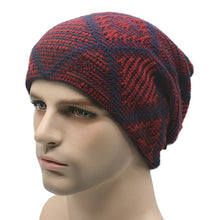 Unisex Warm Beanies Hats for Men Women Wool Knitted Caps Turban Bonnet Femme Homme J4U66