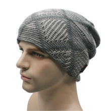 Unisex Warm Beanies Hats for Men Women Wool Knitted Caps Turban Bonnet Femme Homme J4U66