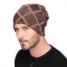 Unisex Warm Beanies Hats for Men Women Wool Knitted Caps Turban Bonnet Femme Homme J4U66