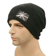 Unisex Warm Beanies Hats for Women Men Metal Wool Knitted Caps Bonnet Femme J4U66