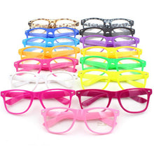 Unisex Eyewear Frames Clear Lens Nerd Glasses Square Frame Men'sWomen's Trendy Accessories J4U66
