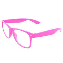 Unisex Eyewear Frames Clear Lens Nerd Glasses Square Frame Men'sWomen's Trendy Accessories J4U66