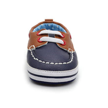 Unisex PU leather jacket casual Round Toe Soft Leather shoes J4U66