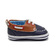 Unisex PU leather jacket casual Round Toe Soft Leather shoes J4U66