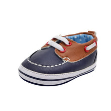 Unisex PU leather jacket casual Round Toe Soft Leather shoes J4U66