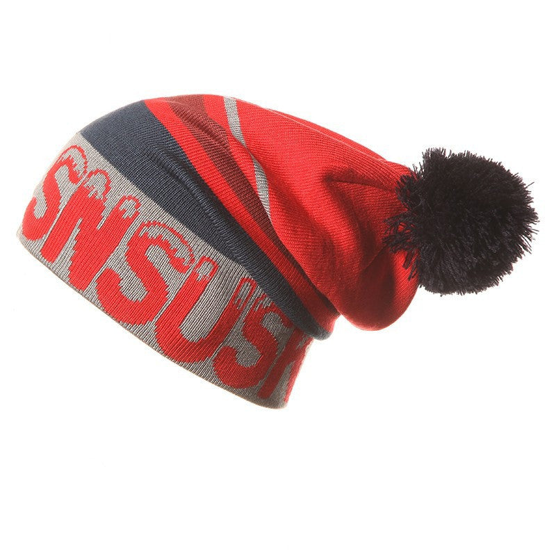 unisex snsusk hats for men women warm knitted skull cap hat beanies turtleneck gorro cap snowboard J4U66