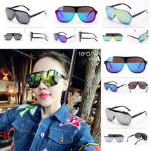 unisex womens men retro sunglasses plastic frame eyeglasses sun glasses goggles uv400 J4U66