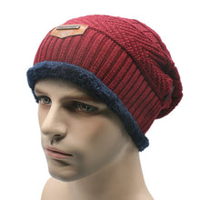 unisex womens mens camping hat beanie baggy warm wool ski cap J4U66