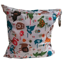 Useful Waterproof Reusable Zipper Baby Cloth Diaper Wet Dry Bag Swimer Tote PY3 J4U66