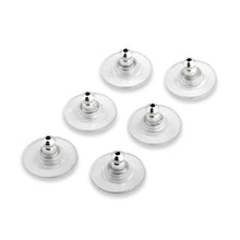 Useful Women Jewelry Ear Nail Copper Ear Stud Earbob Rubber Back Earring Stoppers Findings Silver Golden Colors J4U66