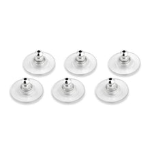 Useful Women Jewelry Ear Nail Copper Ear Stud Earbob Rubber Back Earring Stoppers Findings Silver Golden Colors J4U66