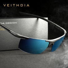 veithdia aluminum magnesium sunglasses polarized men coating mirror driving sun glasses male eyewear accessories oculos J4U66