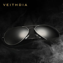 veithdia classic polarized sunglasses men women colorful reflective coating lens eyewear accessories sun glasses J4U66