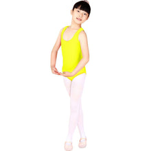 Vest Tank Child Kid Dance Wear Bodysuit Leotard Body Top Girl Gymnastics Costume P1 J4U66