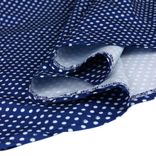 Vestidos women dress elegant Women Casual dress A-Line Polka Dot Short Sleeve O-Neck Ankle-Length Dress With belt  J4U66