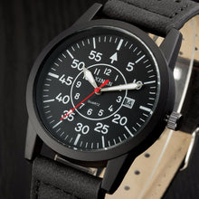Vintage Classic Men's Waterproof Date Leather Strap Sport Quartz Army Watch J4U66