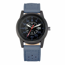 Vintage Classic Men's Waterproof Date Leather Strap Sport Quartz Army Watch J4U66