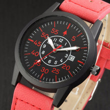 Vintage Classic Men's Waterproof Date Leather Strap Sport Quartz Army Watch J4U66