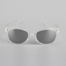 Vintage Clear Frame Sunglasses Women Square Eyewear Mirrored Lens Eyeglasses S PY6 J4U66