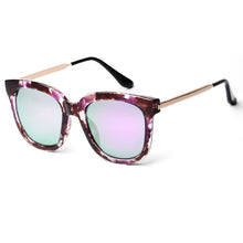 Vintage Shades Ladies Polarized Sunglasses Square Shaped Eyewear UV400 Sun Glasses J4U66